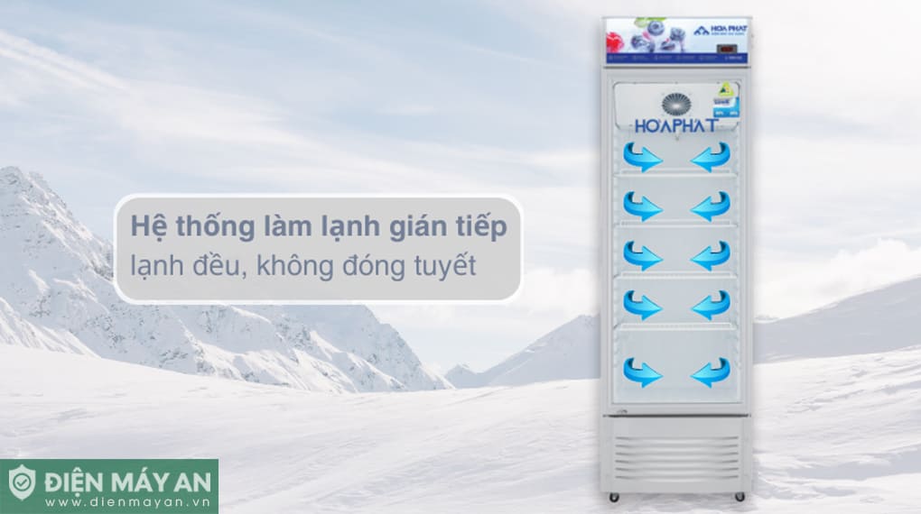 Tủ mát Hoà Phát 242 lít HSR D6242